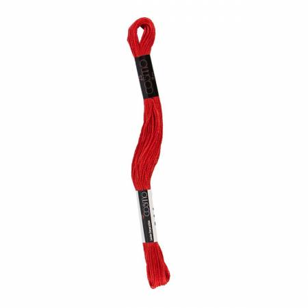 Cosmo Cotton Embroidery Floss 344 Currant Red