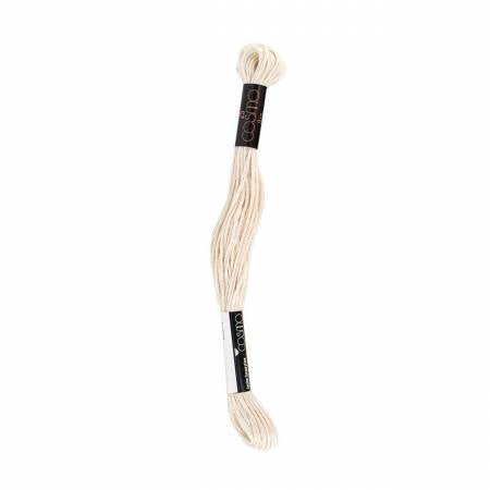 Cosmo Cotton Embroidery Floss 365 Dark Oyster White