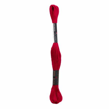 Cosmo Cotton Embroidery Floss 4300 Christmas Red
