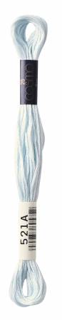 Cosmo Cotton Embroidery Floss 521A Pale Greenish Sky