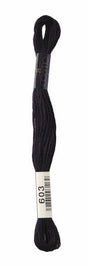 Cosmo Cotton Embroidery Floss 603 Black