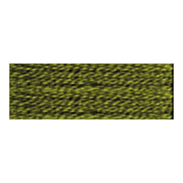 Cosmo Cotton Embroidery Floss 674 Dull Yellow Green