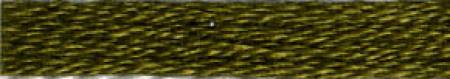 Cosmo Cotton Embroidery Floss 675A Dark Dull Yellow Green