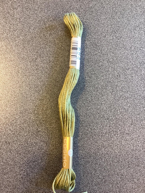 Cosmo Cotton Embroidery Floss 684 Olive Branch