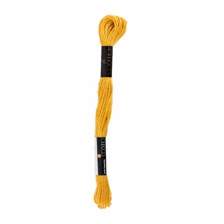 Cosmo Cotton Embroidery Floss 702 Vivid Old Gold