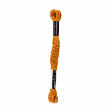 Cosmo Cotton Embroidery Floss 704 Old Gold