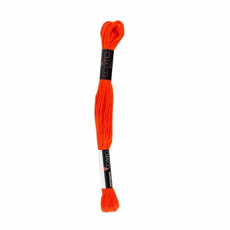 Cosmo Cotton Embroidery Floss 757 Orange