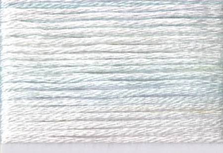 Cosmo Seasons Variegated Floss 8003 White/Pale Blue