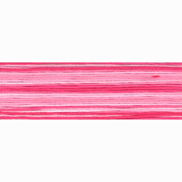 Cosmo Seasons Variegated Floss 8011 Pinks