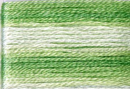 Cosmo Seasons Variegated Floss 8013 Greens