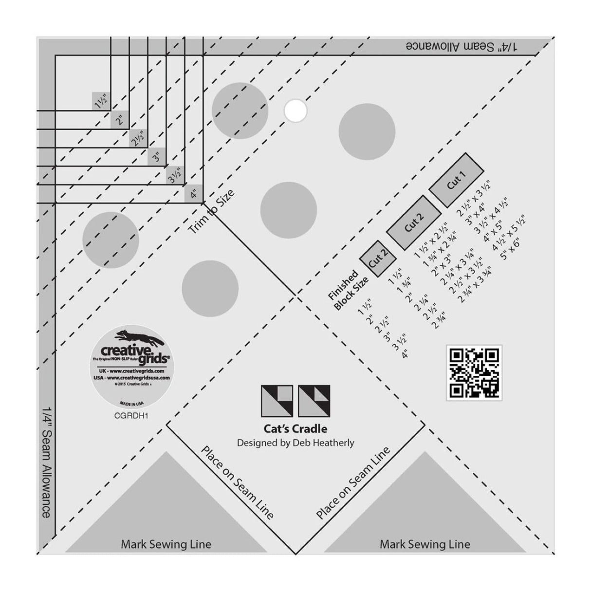 Ruler Creative Grids Cat's Cradle
