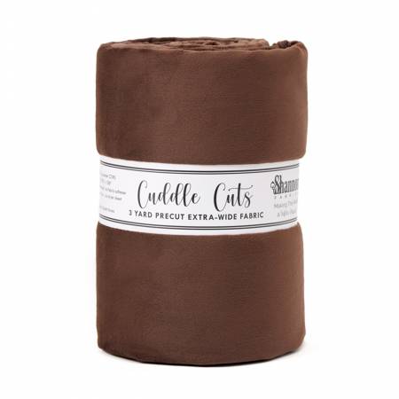 Cuddle Cuts Brown 3 Yard Wide