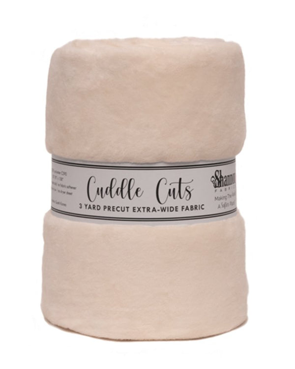 Cuddle Cuts Ivory 3 Yard Wide