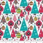 Deck the Halls White with trees 806265