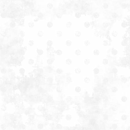 Dry Brush Dots White on White 5467