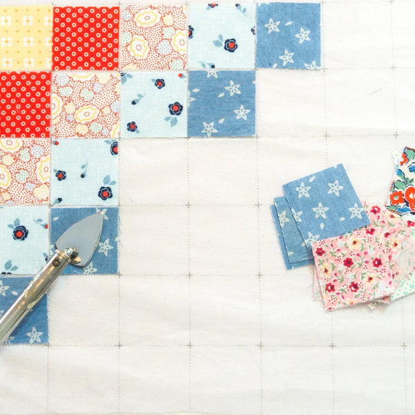 Easy Piecing Grid 1.5 inch Finished 20 panels