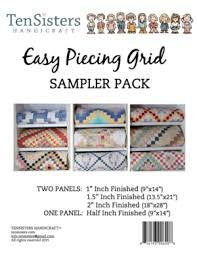 Easy Piecing Grid Sampler Pack