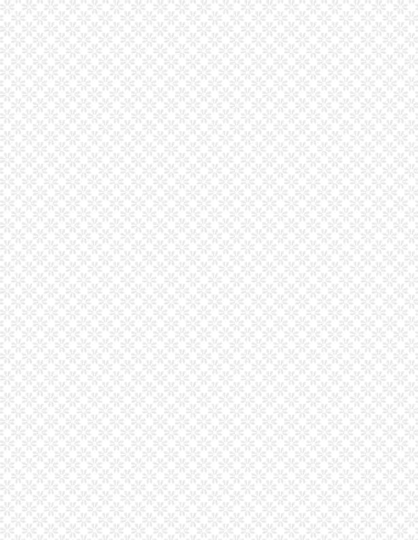 Essen Cookie Dough Daisy Eights White on White 6332