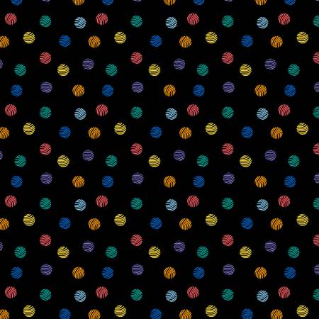 Fe-Line Frisky Black Yarn Balls 5472