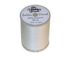 Finishing Touch bobbin thread - White 60 wt