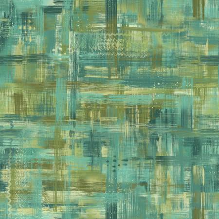 Forest/Teal Colorfield 108in Wideback  6W107