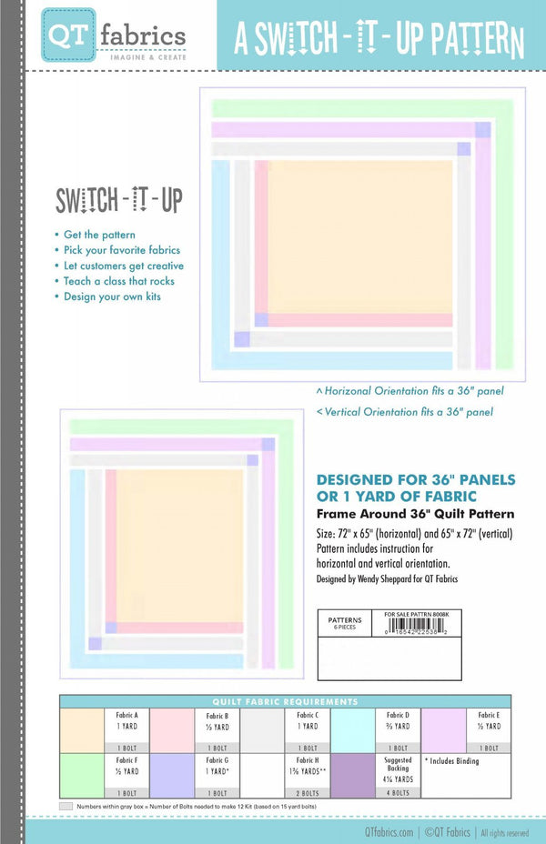 Frame Around 36" Quilt