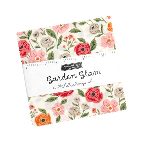 Garden Glam Charm Pack 5270PP Moda Precuts#1