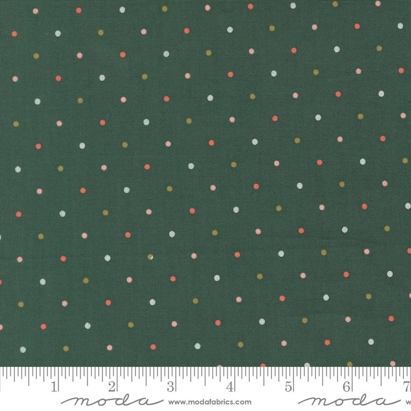 Garden Glam Magic Dot Teal 5230 78 Moda #1