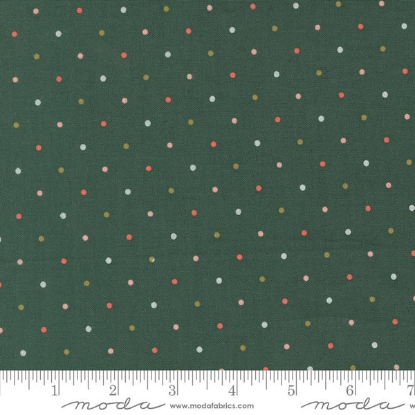 Garden Glam Magic Dot Teal 5230 78 Moda #1