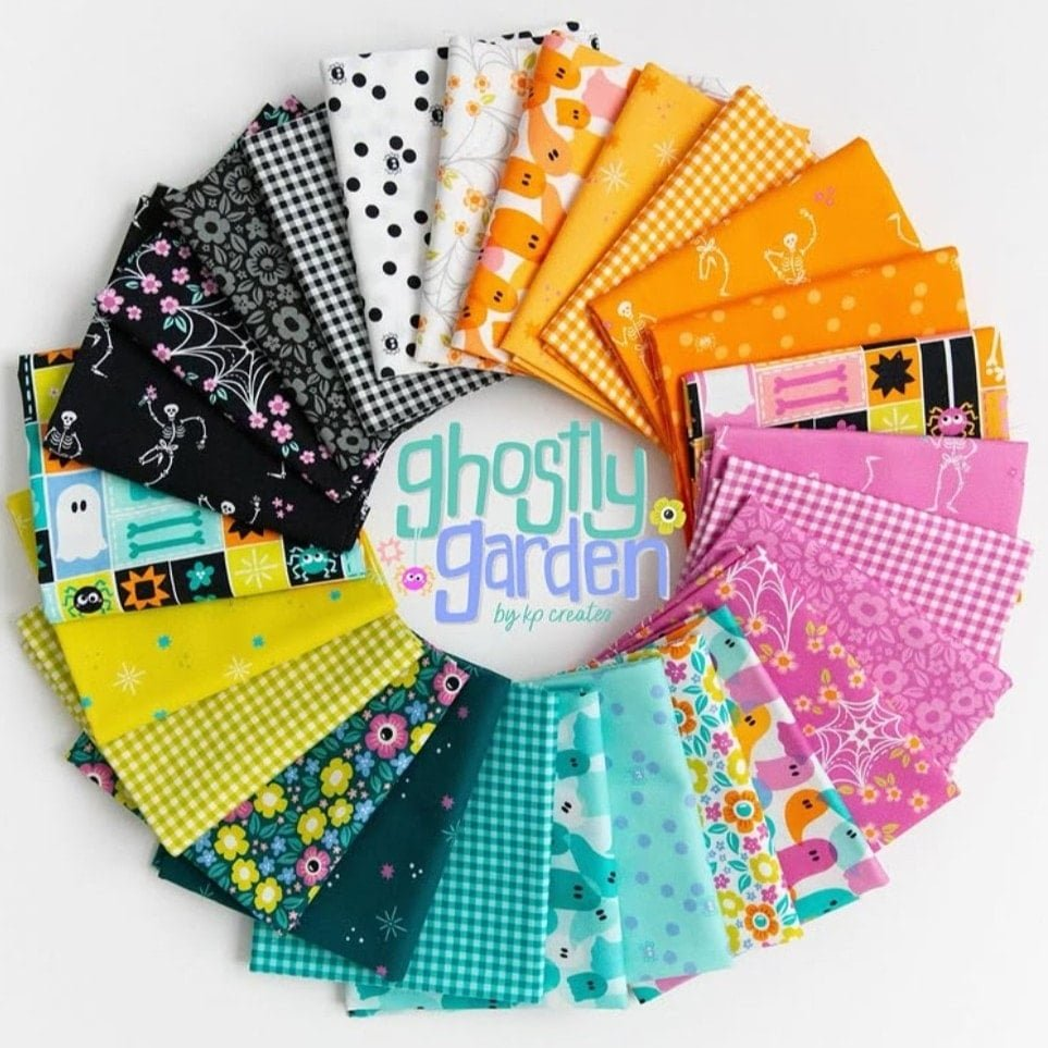 Ghostly Garden Candy Stripes Quilt Kit