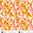 Ghostly Garden Ghost Party Orange 6292