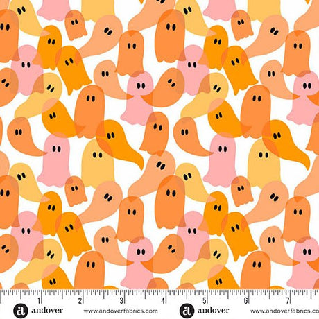 Ghostly Garden Ghost Party Orange 6292
