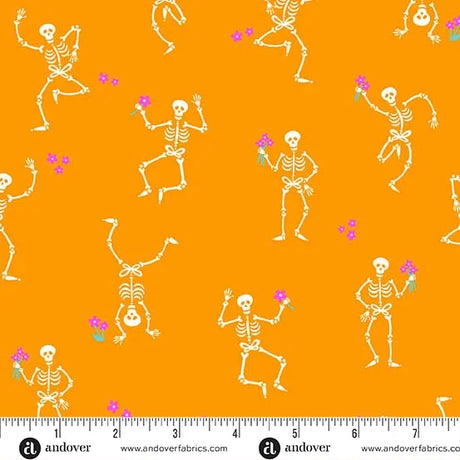 Ghostly Garden Skeleton Jig Orange 6375