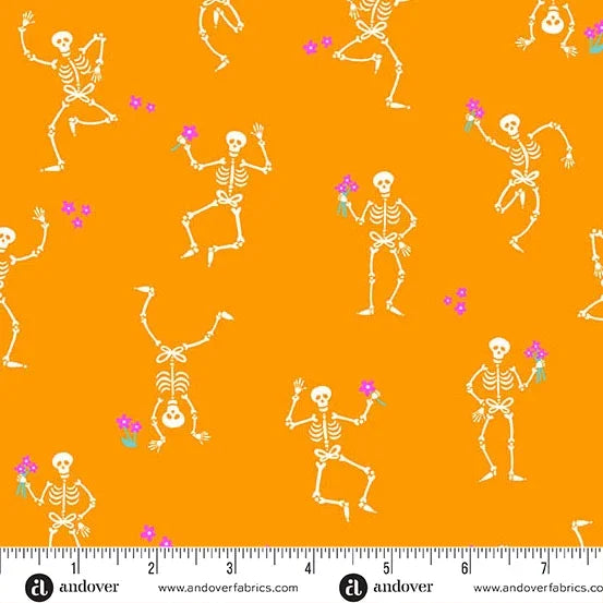 Ghostly Garden Skeleton Jig Orange 6375