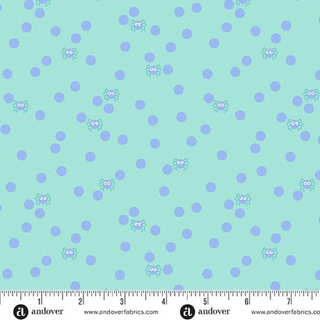 Ghostly Garden Spin and Spot Aqua 6283
