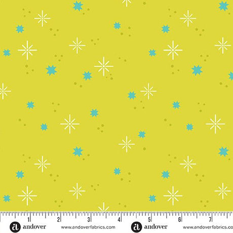 Ghostly Garden Stardust Green 6278