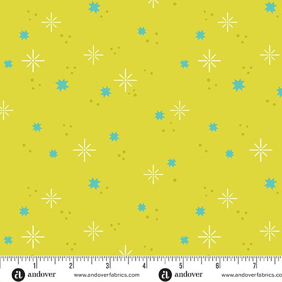 Ghostly Garden Stardust Green 6278