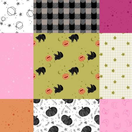 Ghouls Night Out Multi Patchwork 805044