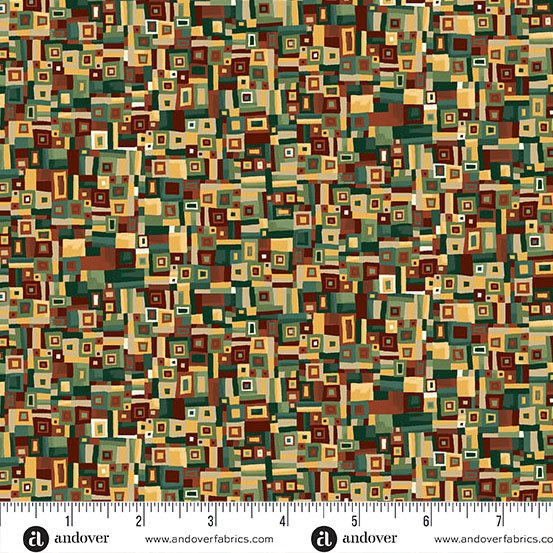 Golden Patchwork Green 5555