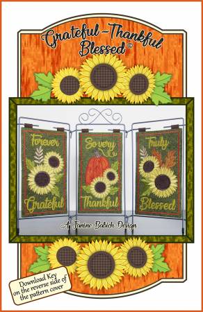 Grateful Thankful Blessed Table Top Display