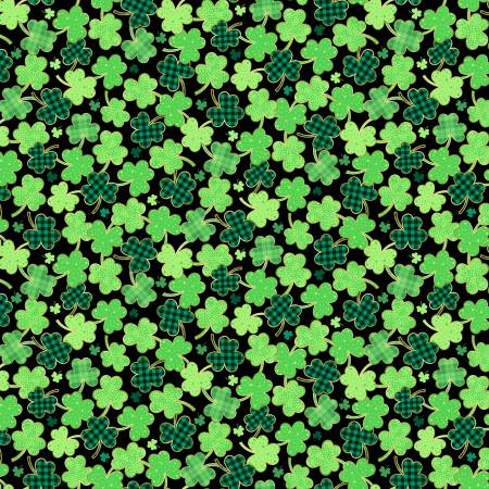 Green Patterned Shamrocks 805176