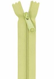 Handbag Zipper 24in Apple Green