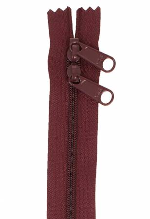 Handbag Zipper 30 Cranberry