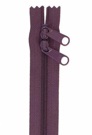 Handbag Zipper 30 Eggplant