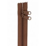 Handbag Zipper 30 Seal Brown