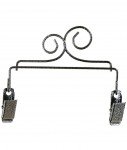 Hanger Double Scroll Clip  5 inch