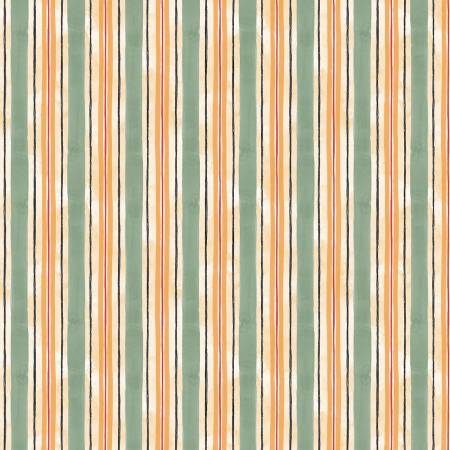 Harvest Blooms Cream Stripes 805151