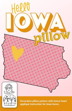 Hello Iowa Pillow Pattern