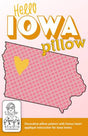 Hello Iowa Pillow Pattern