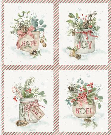 Holiday Spirit 35 1/2" x 43 1/2" Season's Greetings Pillow Panel 806070
